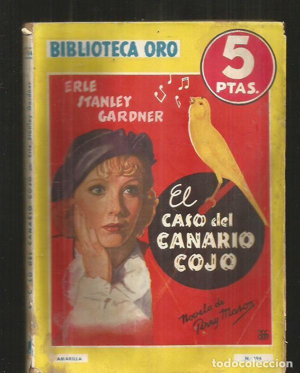 Libros: CASO DEL CANARIO COJO - EL - GARDNER, ERLE STANLEY - Foto 1