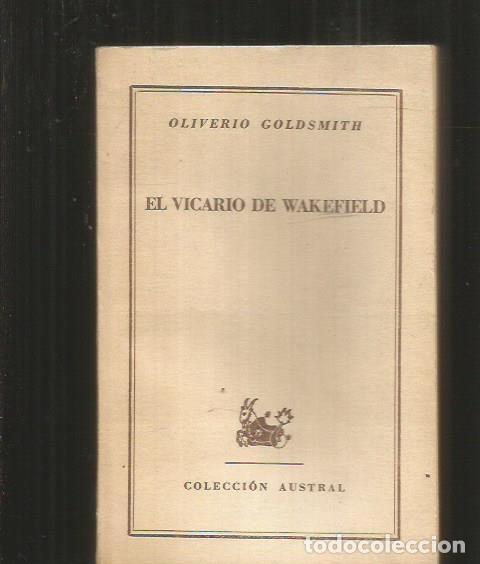 Libros: VICARIO DE WAKEFIELD - EL - GOLDSMITH, OLIVERIO - Foto 1