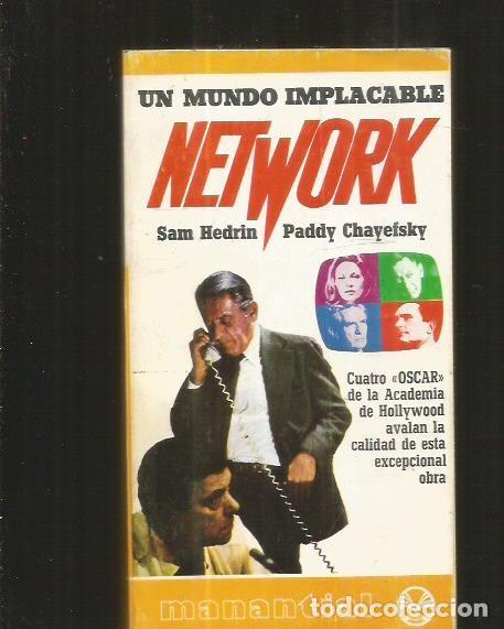 Libros: NETWORK, UN MUNDO IMPLACABLE - HEDRIN, SAM Y CHAYEFSKY, PADDY - Foto 1