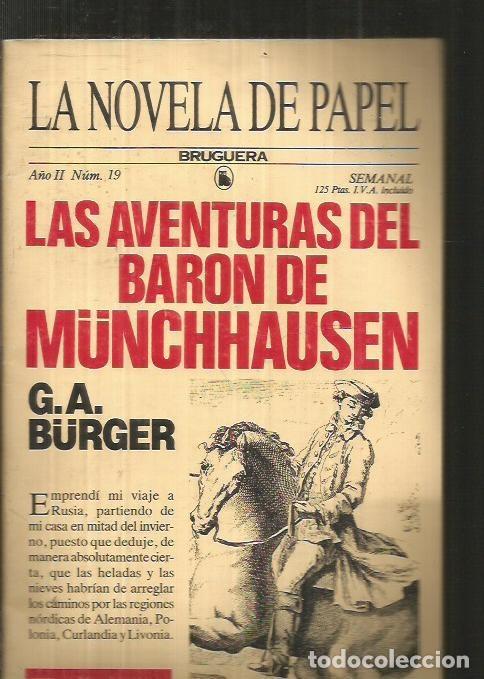 Libros: AVENTURAS DEL BARON DE MUNCHHAUSEN - LAS - BURGER, G.A. - Foto 1