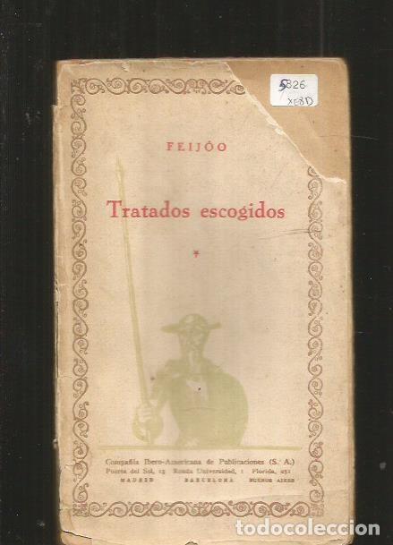 Libros: TRATADOS ESCOGIDOS. TOMO I - FEIJOO, BENITO JERONIMO - Foto 2