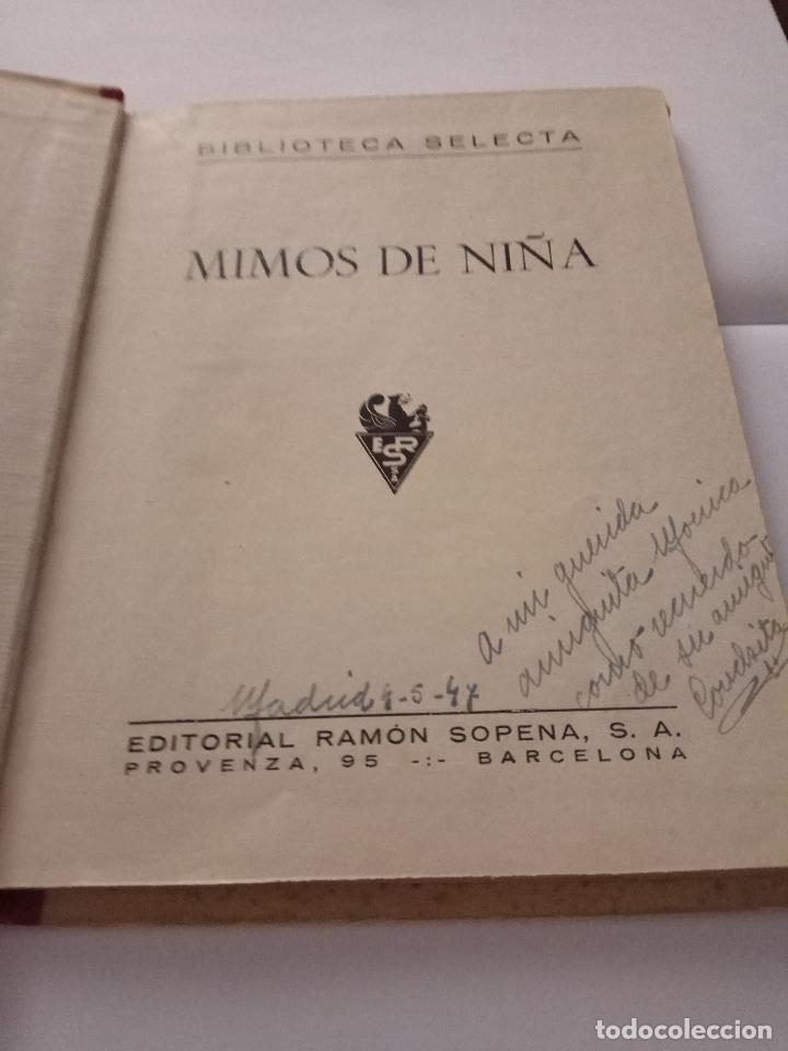 Libros: LIBRO MIMOS DE NI&Ntilde;A (BIBLIOTECA SELECTA ) BARCELONA 1941 - Foto 3