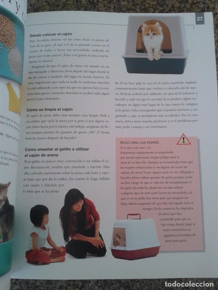 Libros: COMO EDUCAR A TU GATITO PARA NI&Ntilde;OS -- SARAH WHITEHEAD -- LIBSA - 2003  -- - Foto 3