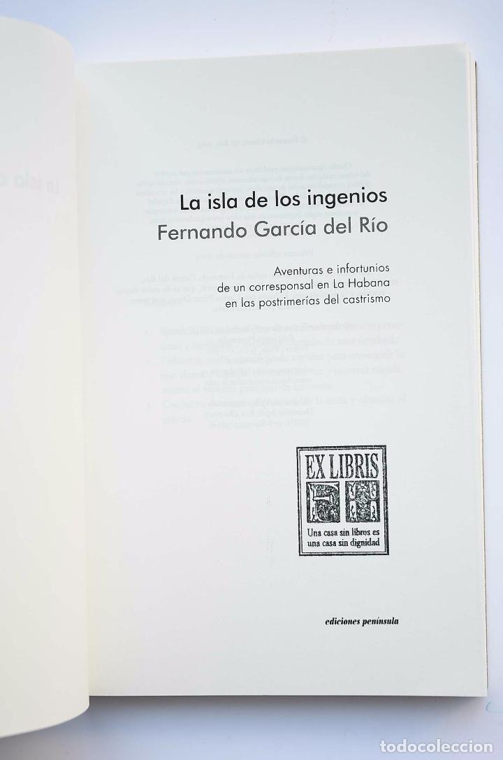 Libros: La isla de los ingenios - GARC&Iacute;A DEL R&Iacute;O, Fernando - Foto 3