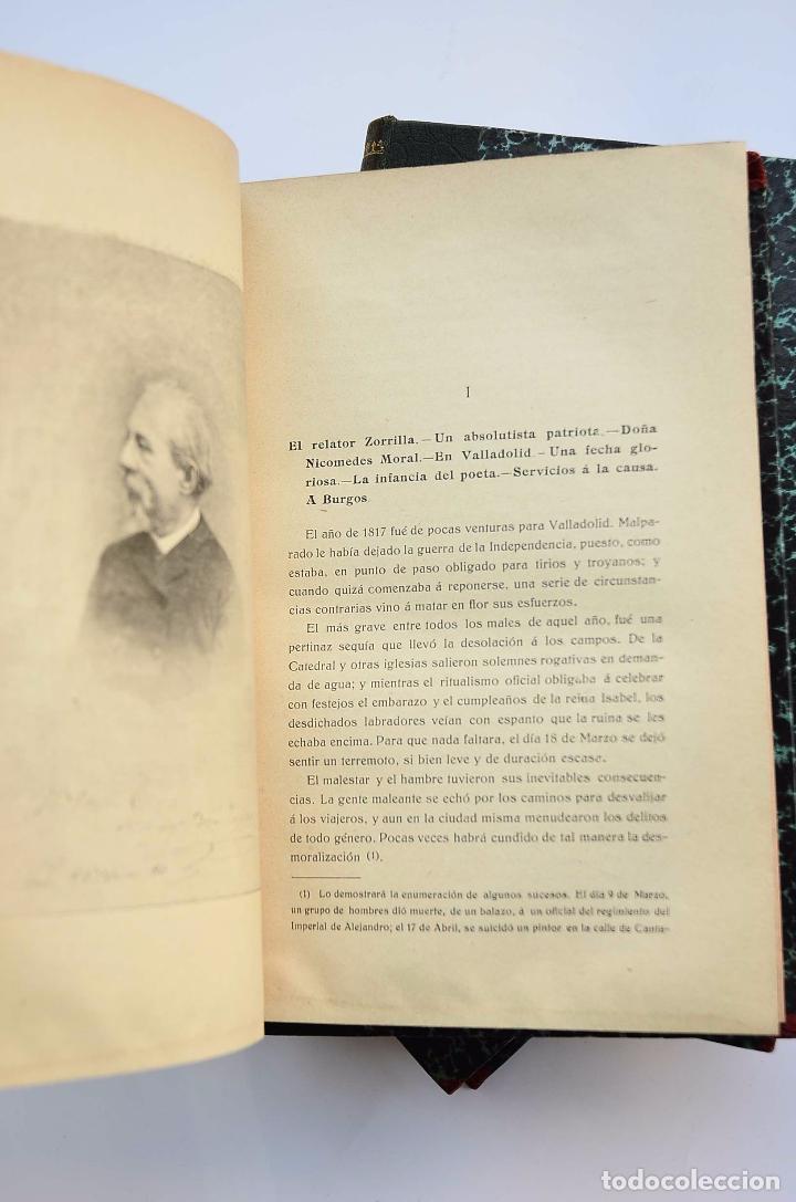 Libros: Zorrilla su vida y sus obras - ALONSO CORT&Eacute;S, Narciso - Foto 4