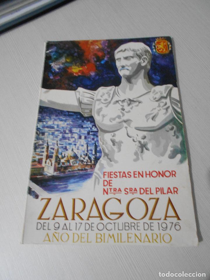 Libros: PROGRAMA DE FIESTAS DE ZARAGOZA 1976 - Foto 1