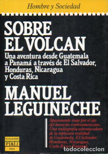 Libros: SOBRE EL VOLC&Aacute;N. 1&ordf; edici&oacute;n. - Foto 1