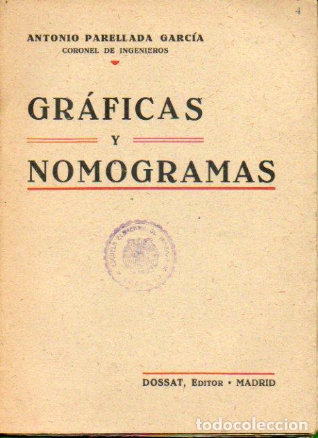 Libros: GR&Aacute;FICAS Y NOMOGRAMAS. Con sello ex-libris. - Foto 1
