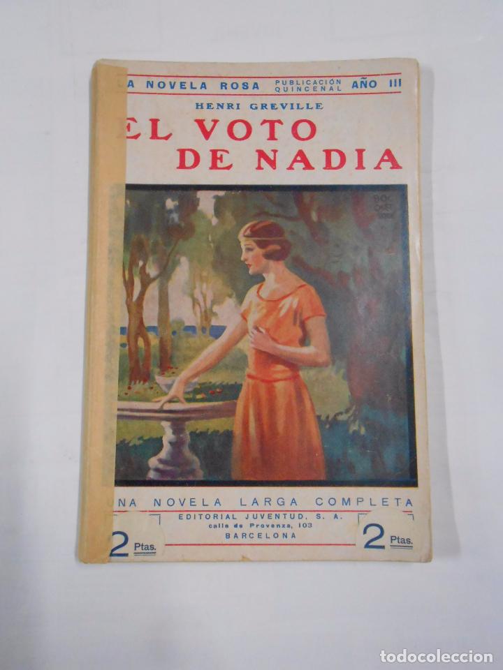 Libros: Novela rosa - el voto de Nadia TDK88 - - Foto 1