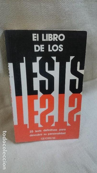 Libros: EL LIBRO DE LOS TEST,QUORUM - Foto 1