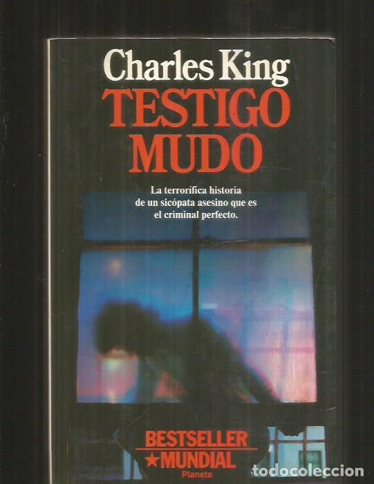 Libros: TESTIGO MUDO - KING, CHARLES - Foto 1