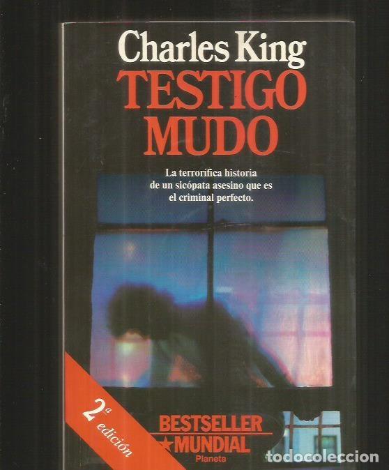 Libros: TESTIGO MUDO - KING, CHARLES - Foto 3