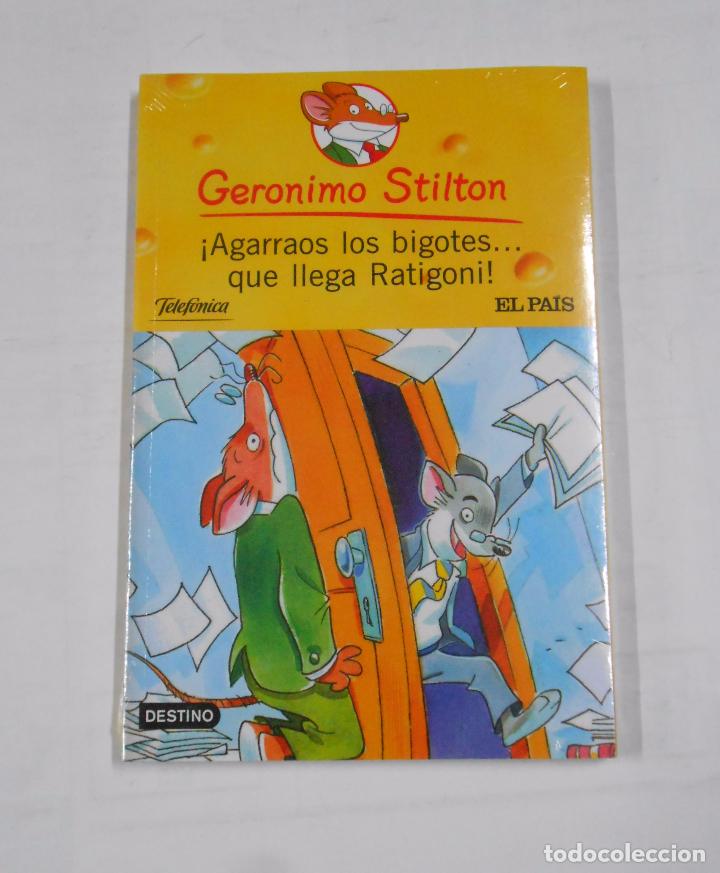 Libros: &iexcl;Agarraos los bigotes... que llega Ratigoni! Stilton, Geronimo, TDK63 - - Foto 1
