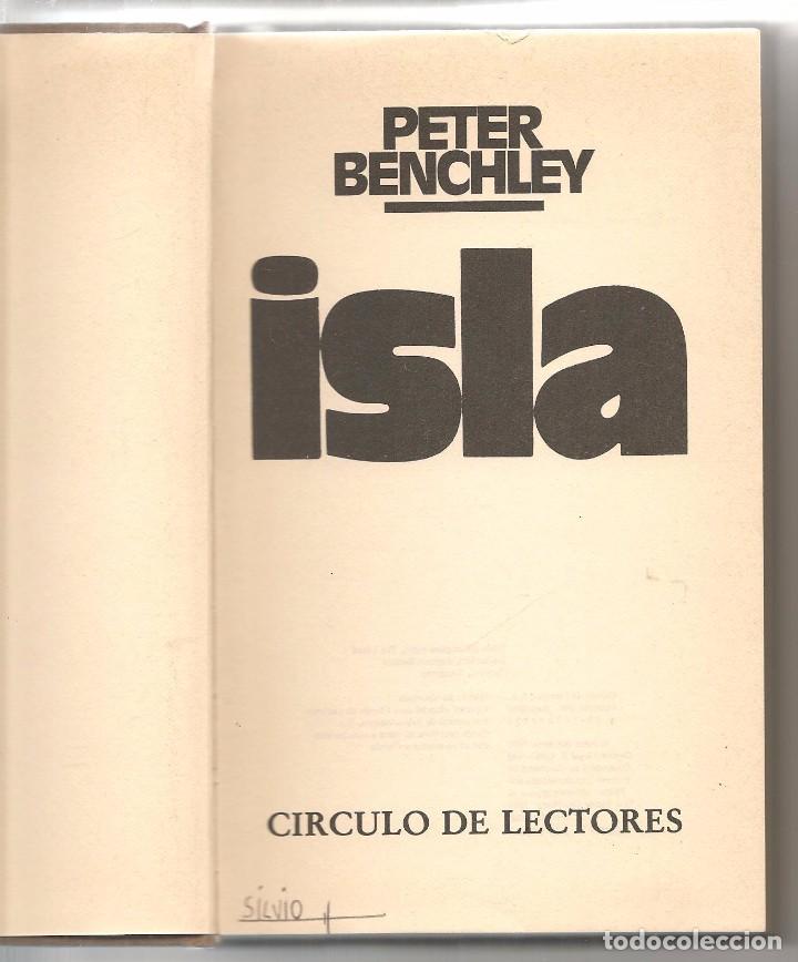 Libros: ISLA. PETER BENCHLEY. CIRCULO DE LECTORES 1980. (B/A38) - Foto 2