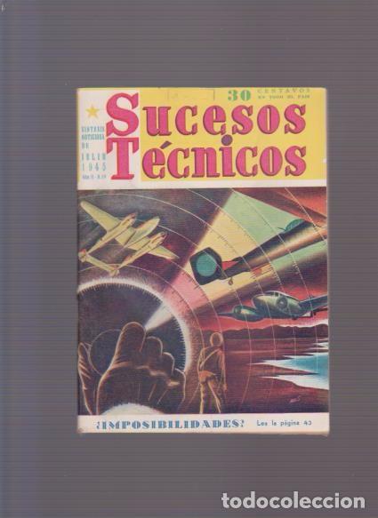 Libros: SUCESOS TECNICOS - N&ordm; 19 / JULIO 1945 - ARGENTINA - Foto 1