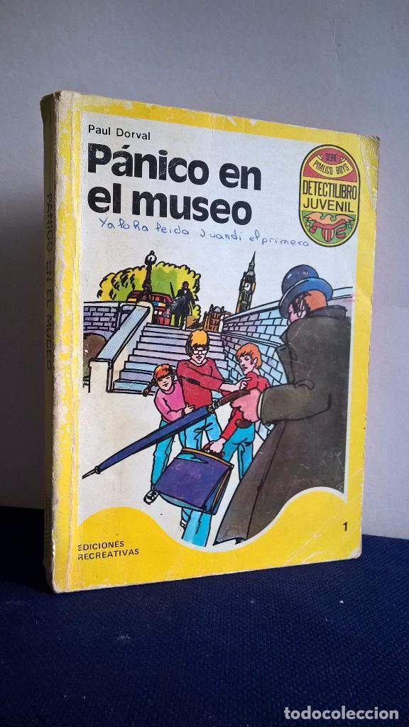 Libros: LIBRO JUEGO PANICO EN EL MUSEO - PAUL DORVAL / ESTADO ACEPTABLE - Foto 1