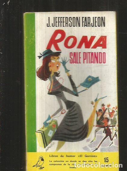 Libros: RONA SALE PITANDO - FARJEON, J. JEFFERSON - Foto 1