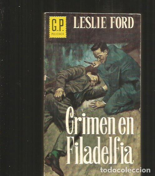 Libros: CRIMEN EN FILADELFIA - FORD, LESLIE - Foto 1