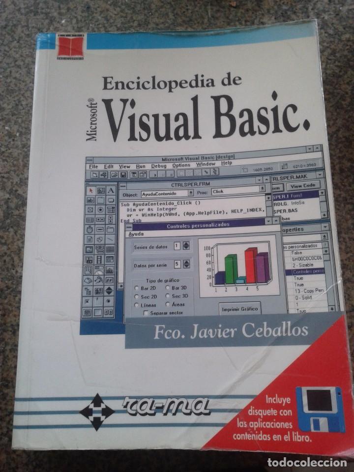 Libros: ENCICLOPEDIA DE MICROSOFT VISUAL BASIC -- 1994 -- - Foto 1