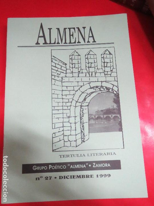 Libros: TERTULIA LITERARIA ALMENA,GRUPO POETICO,PATOCINA DIPUTACION DE ZAMORA,5 EJEMPLARES.