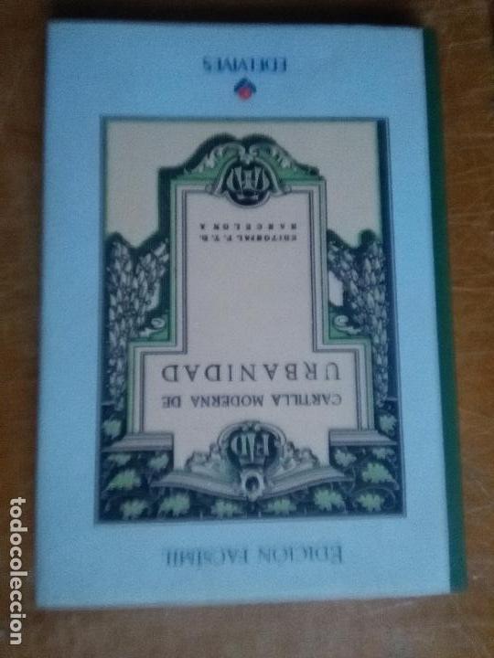 Libros: edicion fascimil de 1927 editada 1998 cartilla moderna de urbanidad , edelvives
