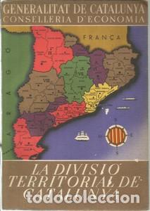 Libros: La divisi&oacute; territorial de Catalunya - Foto 1