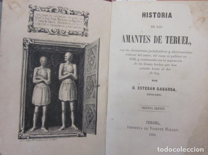 Libros: Historia de los amantes de Teruel - GABARDA, ESTEBAN - Foto 2