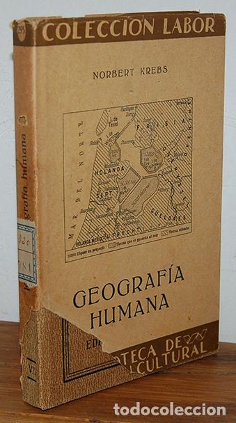 Libros: GEOGRAF&Iacute;A HUMANA - NORBERT KREBS - Foto 1