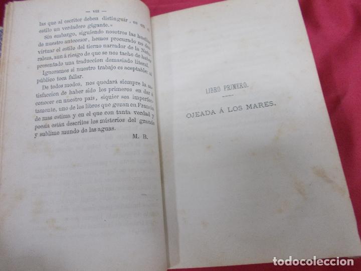Libros: EL MAR. J. MICHELET. 1875. - Foto 3