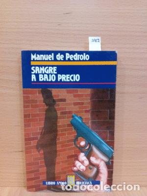 Libros: SANGRE A BAJO PRECIO - DE PEDROLO, MANUEL - Foto 1