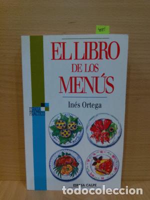 Libros: EL LIBRO DE LOS MENUS - ORTEGA, INES - Foto 1