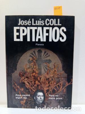 Libros: EPITAFIOS (COLECCION FABULA) - COLL, JOSE LUIS - Foto 1