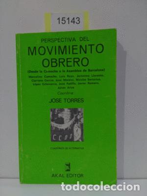 Libros: PERSPECTIVA DEL MOVIMIENTO OBRERO - VVAA - Foto 1