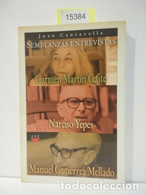 Livros em segunda m&atilde;o: SEMBLANZAS ENTREVISTAS - CANTAVELLA BLASCO, JUAN