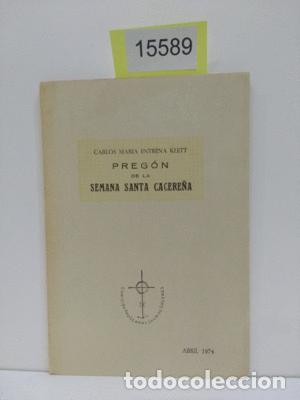 Libros: PREG&Oacute;N DE LA SEMANA SANTA CACERE&Ntilde;A - ENTRENA KLETT, CARLOS MAR&Iacute;A