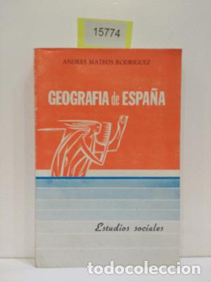 Libros: GEOGRAFIA DE ESPA&Ntilde;A - MATEOS, ANDR&Eacute;S - Foto 1