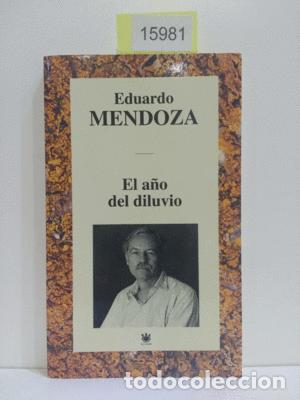 Libros: EL A&Ntilde;O DEL DILUVIO - MENDOZA, EDUARDO - Foto 1