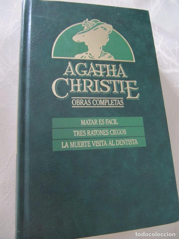 Libros: AGATHA CHRISTIE MATAR ES FACIL TRES RATONES CIEGOS LA MUERTE VISITA AL DENTISTA ORBIS