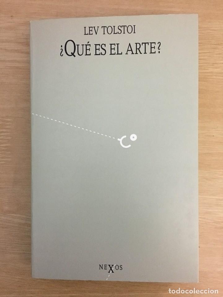 Libros: QU&Eacute; ES EL ARTE, TOLSTOI. DESCATALOGADO - Foto 1