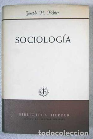 Libros: SOCIOLOG&Iacute;A - Fichter,Joseph H. - Foto 1