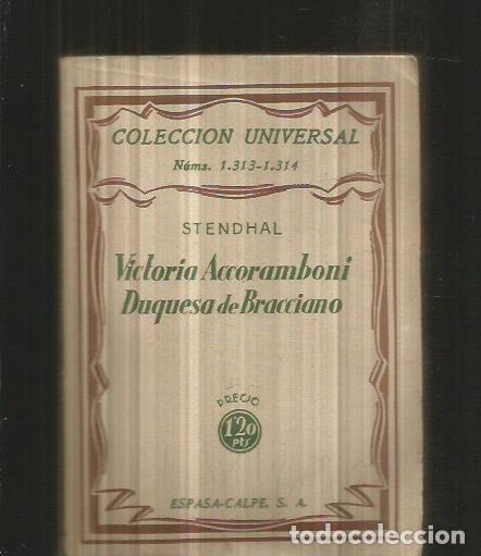 Libros: VICTORIA ACCORAMBONI, DUQUESA DE BRACCIANO - STENDHAL - Foto 9