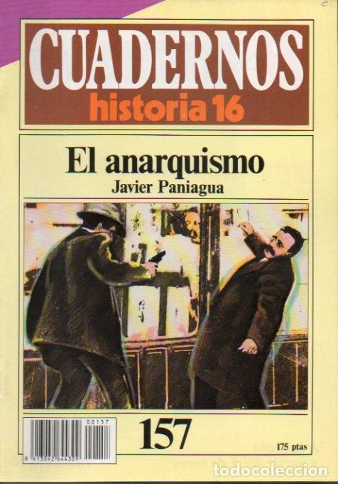 Libros: CUADERNOS HISTORIA 16. N&ordm; 157. EL ANARQUISMO. - Foto 1