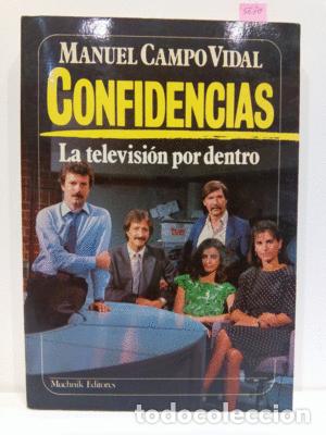 Libros: CONFIDENCIAS - MANUEL CAMPO VIDAL - Foto 1