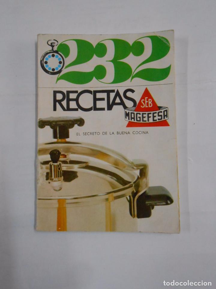 Libros: 232 recetas. - magefesa. TDK24 - - Foto 1