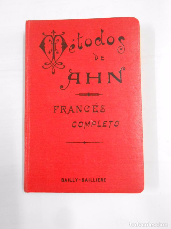 Libros: METODOS DE AHN FRANCES COMPLETO. ED. BAILLY BAILLIERE.- TDK24 - - Foto 1
