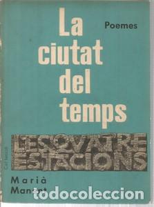 Libros: La ciutat del temps - MANENT, MARI&Agrave; - Foto 1