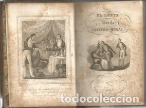 Libros: El lente. Novela sat&iacute;rico-moral - Foto 1