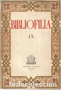 Libros: Bibliofilia IX - VARIOS - Foto 1