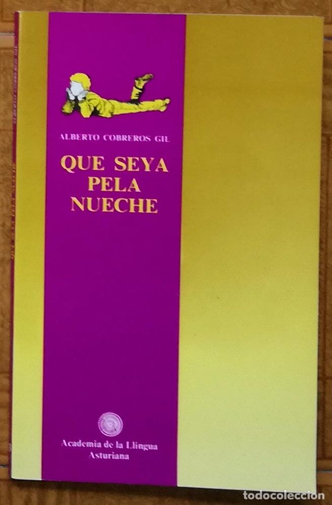 Libri di seconda mano: Que seya pela nueche - Alberto Cobreros Gil; Academia de la Lingua Asturiana - OFERTAS DOCABO