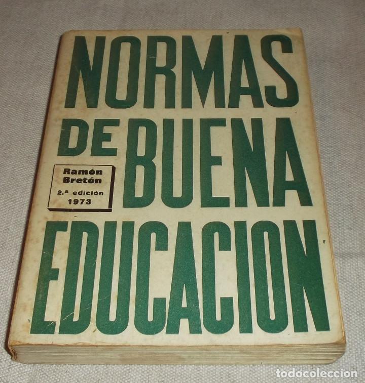 Libros: normas de buena educacion 2&ordm; edicion a&ntilde;o 1973  Ramon breton - Foto 1
